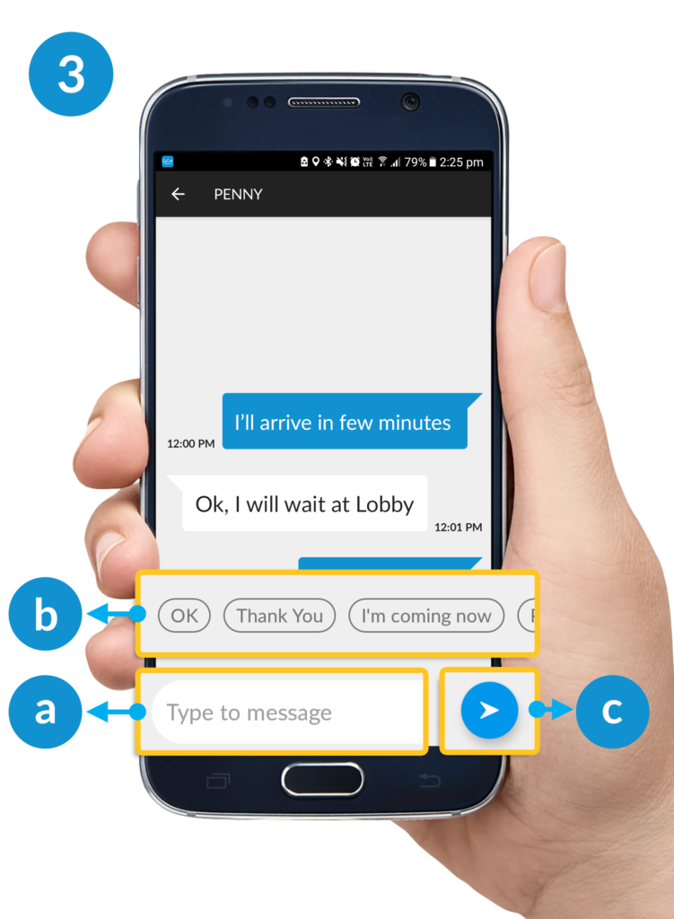 Driver’s Chat Guide EzCab