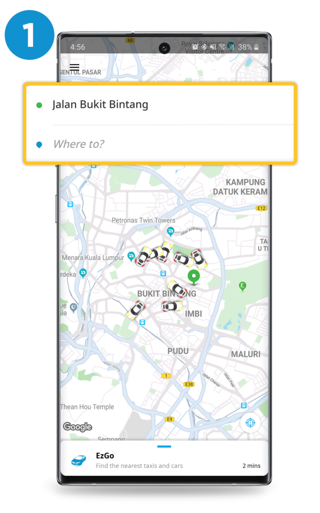 location ewallet go xwlt android